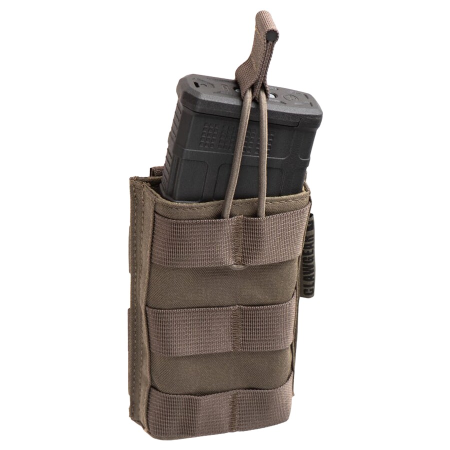 Підсумок для одного гвинтівкового магазина Clawgear 5,56 mm Open Single Mag Pouch Core - RAL 7013
