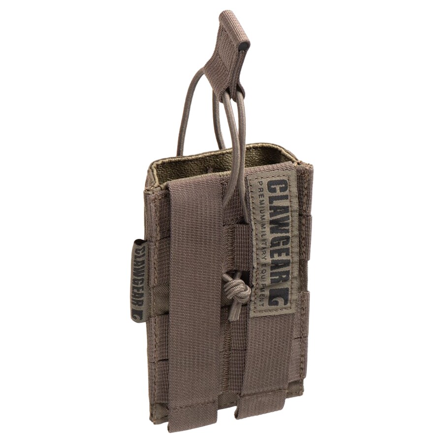Підсумок для одного гвинтівкового магазина Clawgear 5,56 mm Open Single Mag Pouch Core - RAL 7013