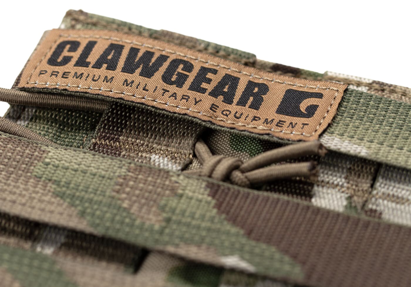 Подвійний підсумок для гвинтівкових магазинів Clawgear 5,56 mm Open Double Mag Pouch Core - MultiCam