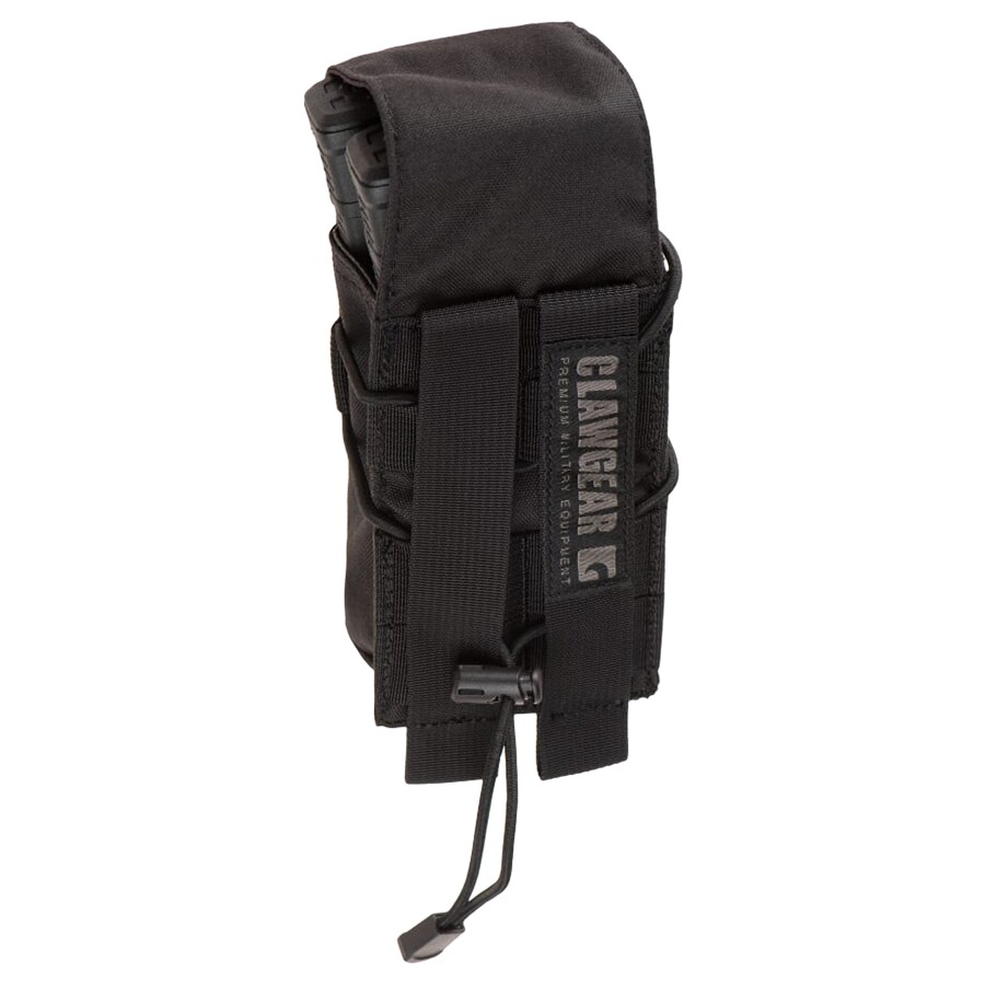 Підсумок для гвинтівкового магазину Clawgear 5,56 mm Single Mag Stack Flap Pouch Core - Black