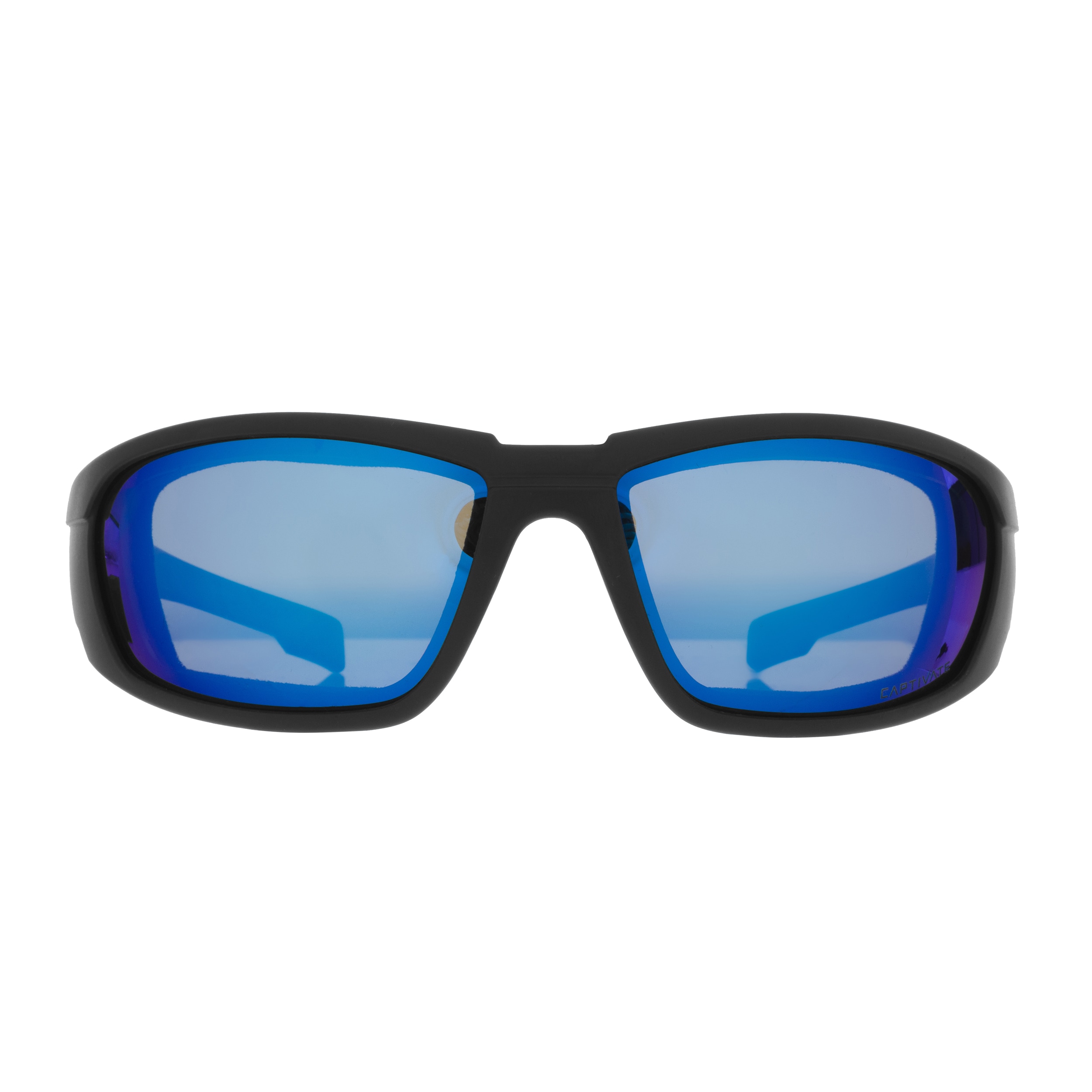 Тактичні окуляри Wiley X Boss - Captivate Polarized Blue Mirror/Matte Black