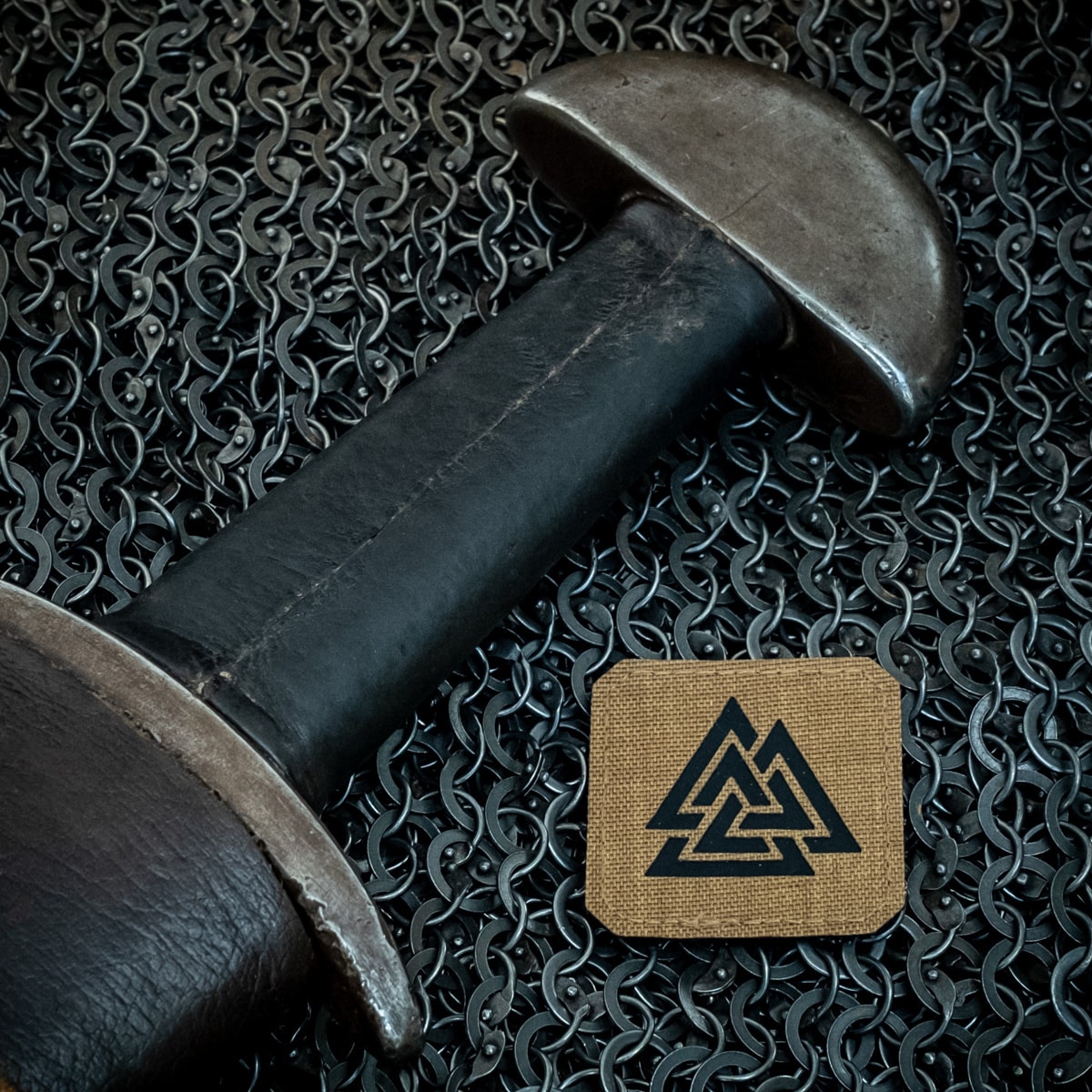 Пластир M-Tac Valknut Laser Cut Coyote/Black