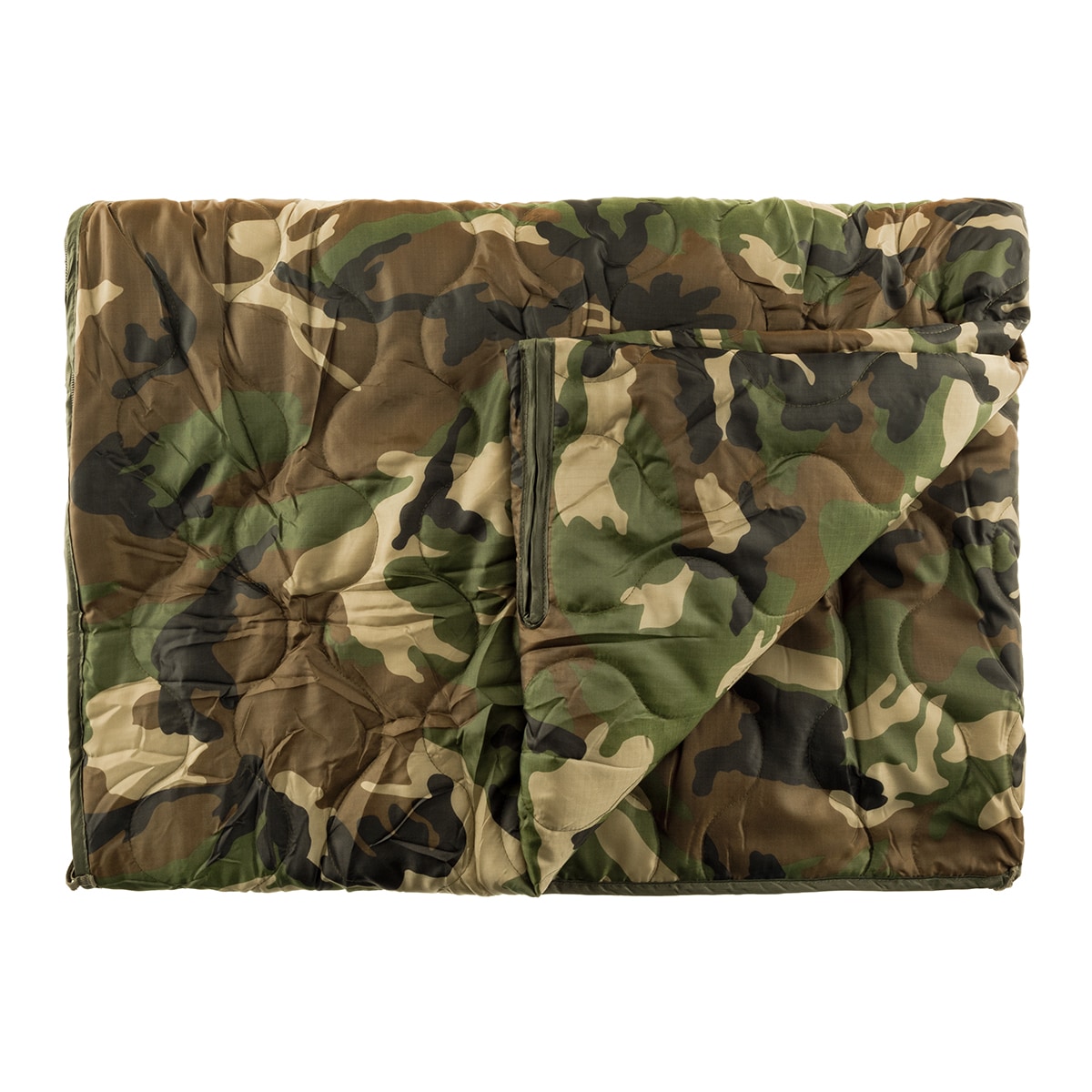 Багатофункціональний вкладиш для пончо Mil-Tec - Woodland