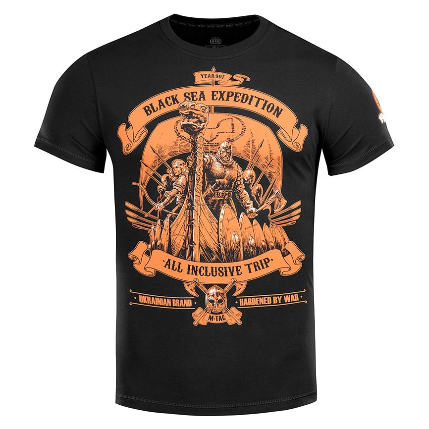 Футболка T-shirt M-Tac Black Sea Expedition - Black