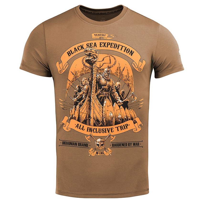 Футболка T-shirt M-Tac Black Sea Expedition - Coyote