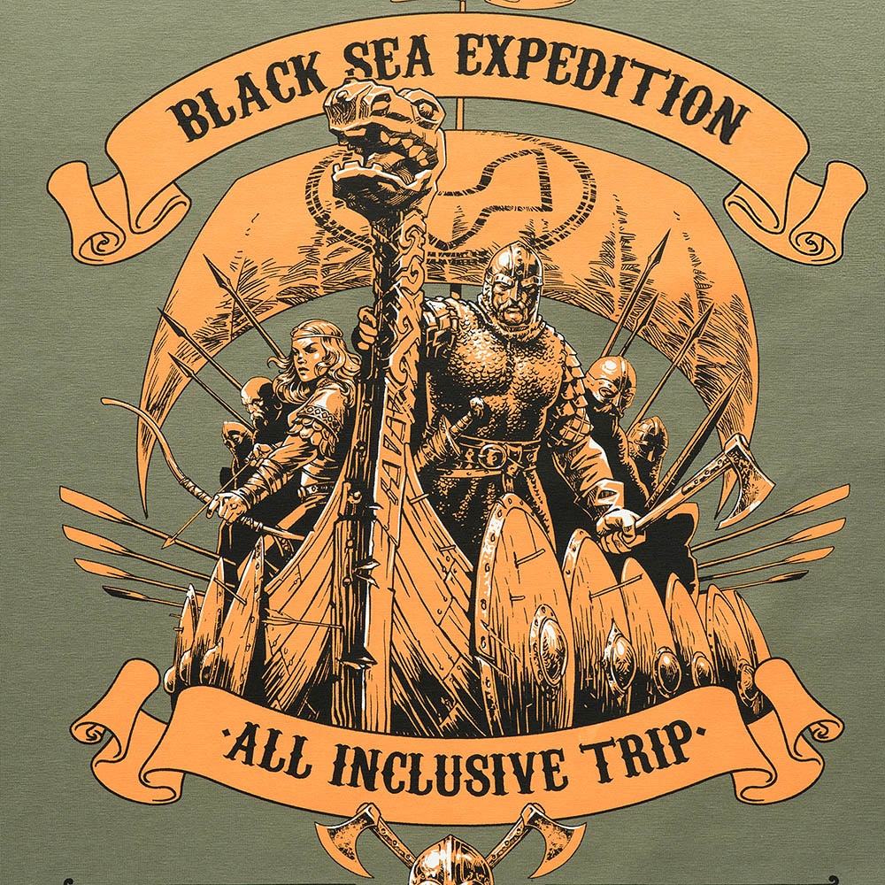 Футболка T-shirt M-Tac Black Sea Expedition - Light Olive