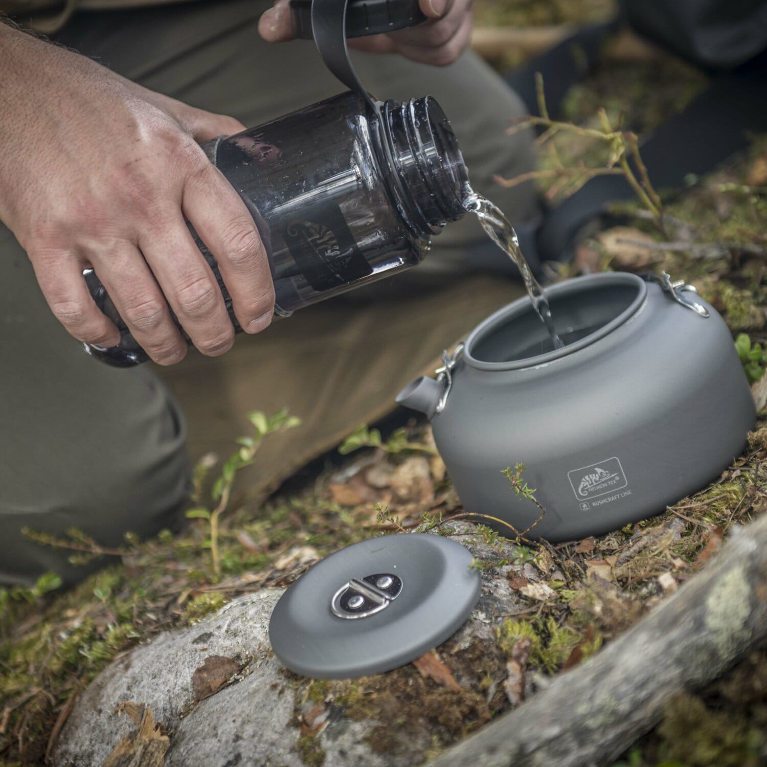 Алюмінієвий чайник Helikon Camp Kettle - Grey