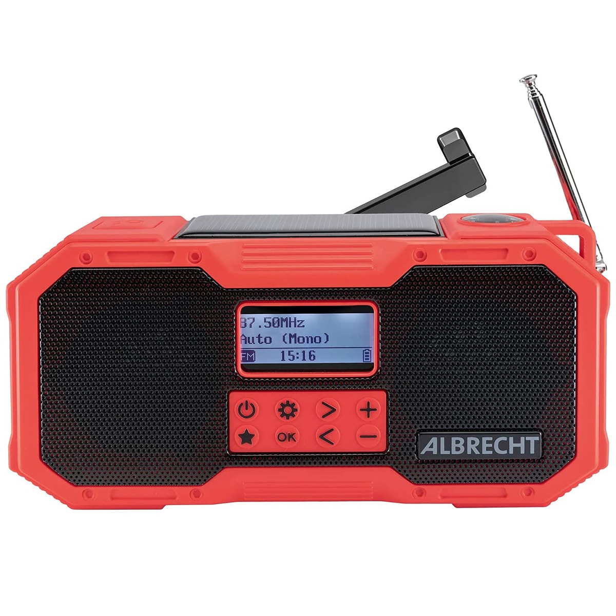 Аварійне радіо Powerbank Albrecht DR 112 FM/DAB+/BT