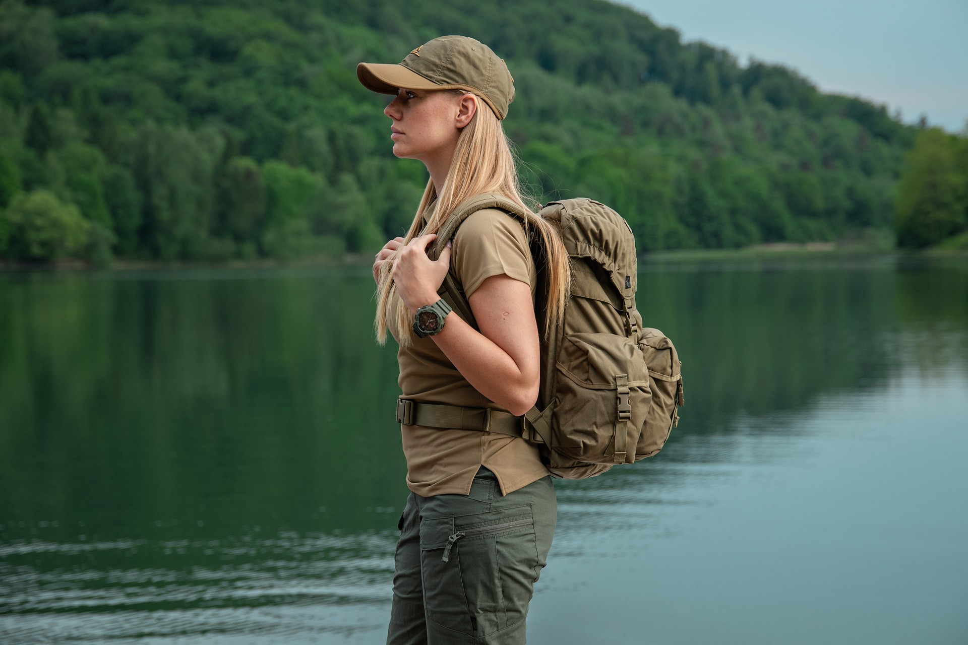 Спортивний годинник M-Tac - Olive