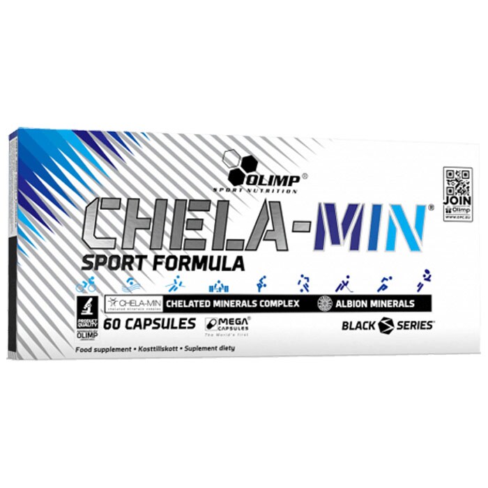 Мінерали Olimp Sport Nutrition CHELA-MIN Sport Formula Mega Caps 60 капсул - дієтична добавка