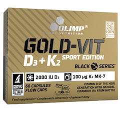 Дієтична добавка Olimp Sport Nutrition Gold-Vit D3+K2 Sport Edition - 60 капсул