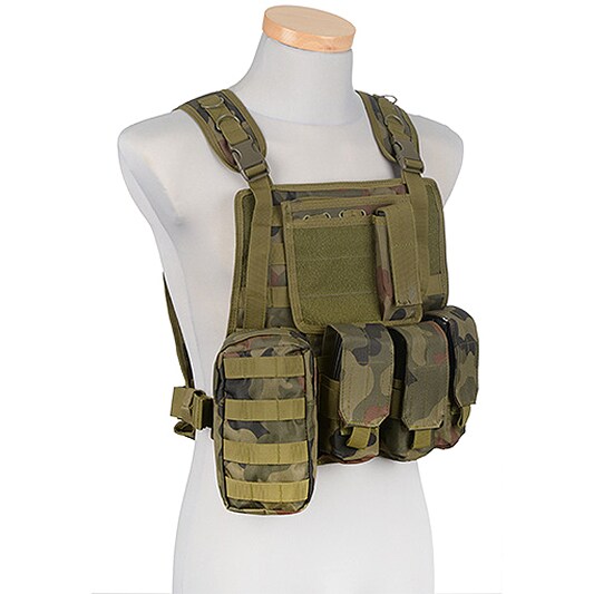 Плитоноска GFC Tactical типу MBSS - wz.93 Pantera PL Woodland