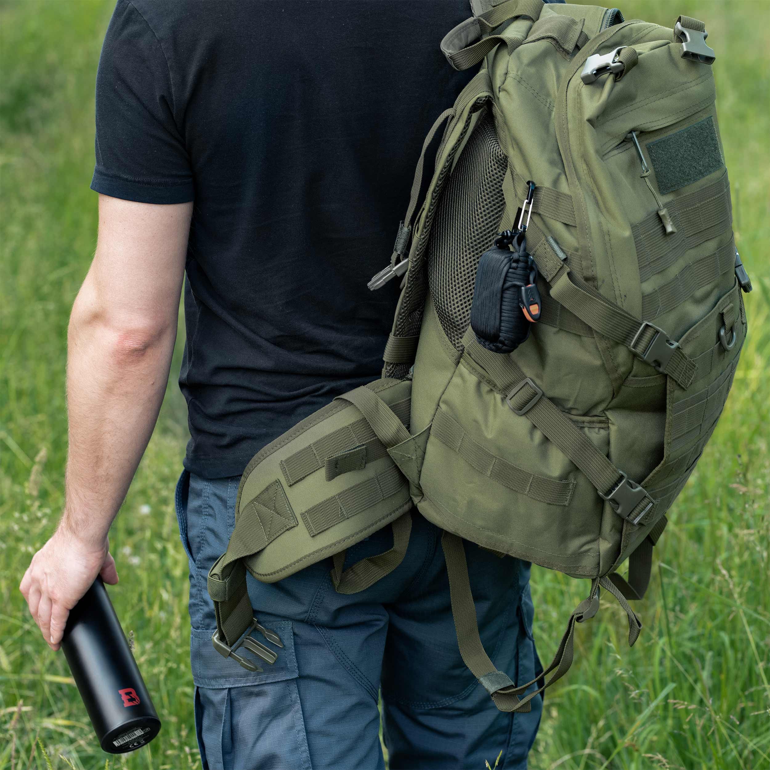 Рюкзак Badger Outdoor Gunny 30 л Olive з тримачем для шолома