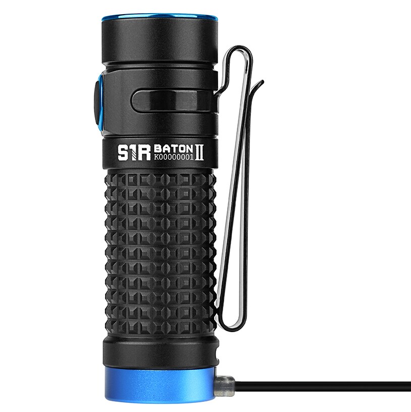 Акумуляторний ліхтарик Olight S1R II Baton Black - 1000 люменів