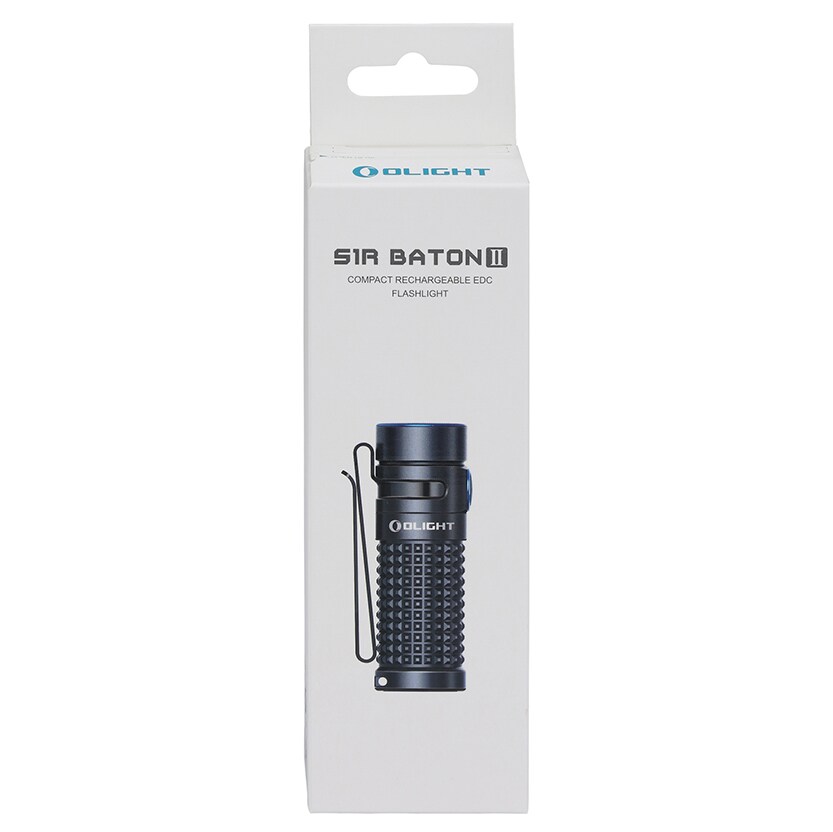 Акумуляторний ліхтарик Olight S1R II Baton Black - 1000 люменів