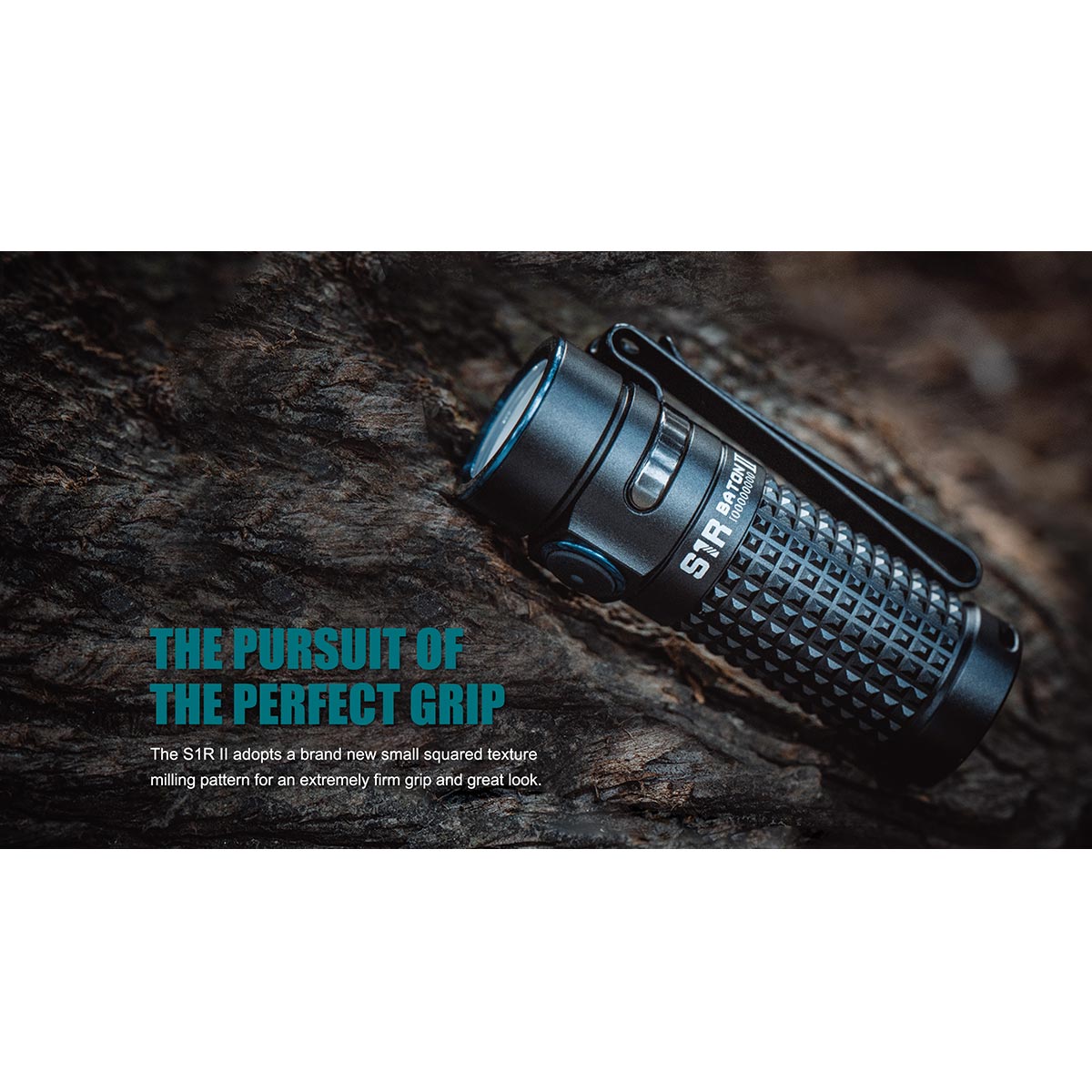 Акумуляторний ліхтарик Olight S1R II Baton Black - 1000 люменів