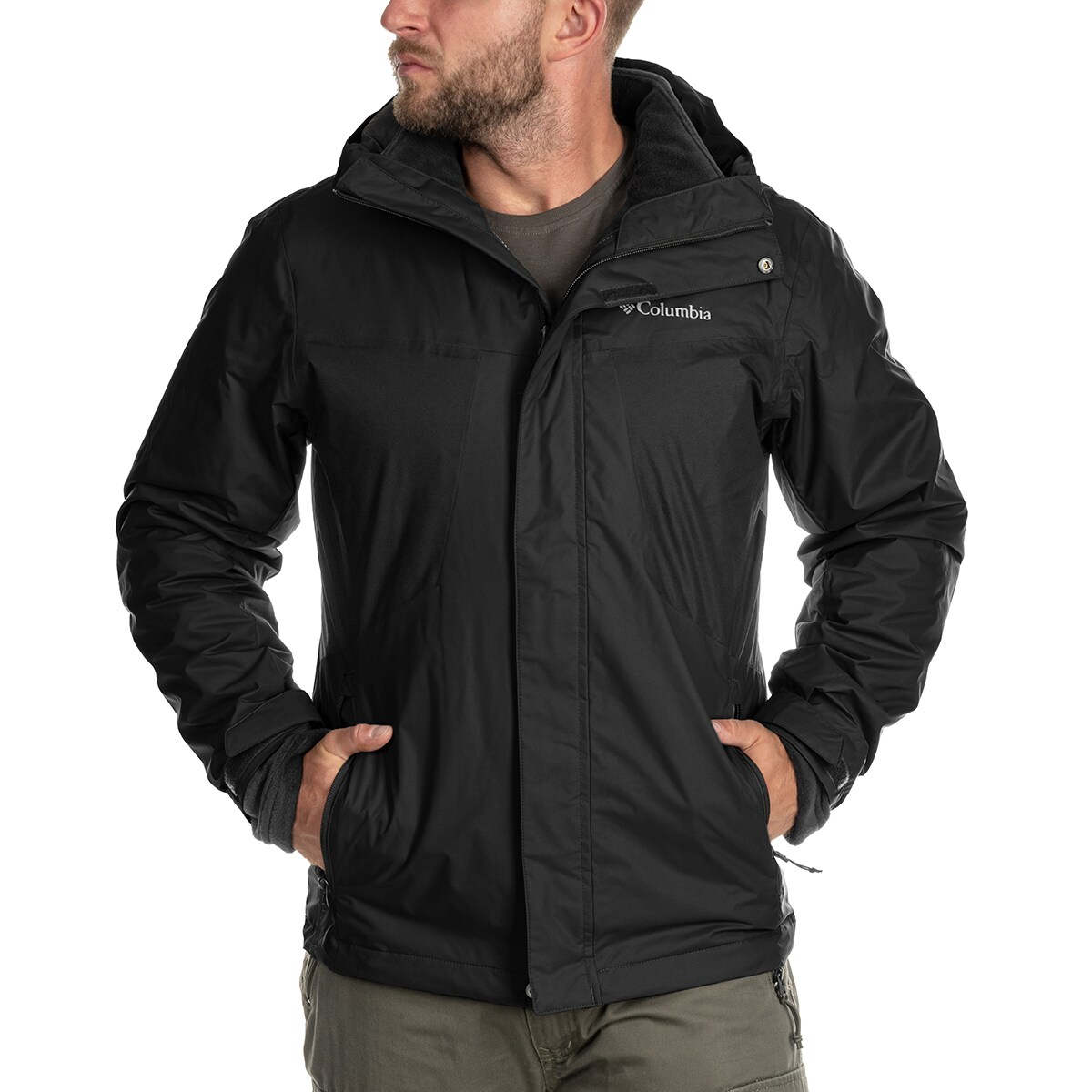 Куртка Columbia Tunnel Falls Interchange Jacket - Black