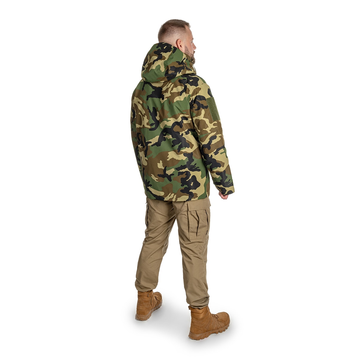Куртка Mil-Tec ECWCS Wet Weather Gen.II з підкладкою Woodland