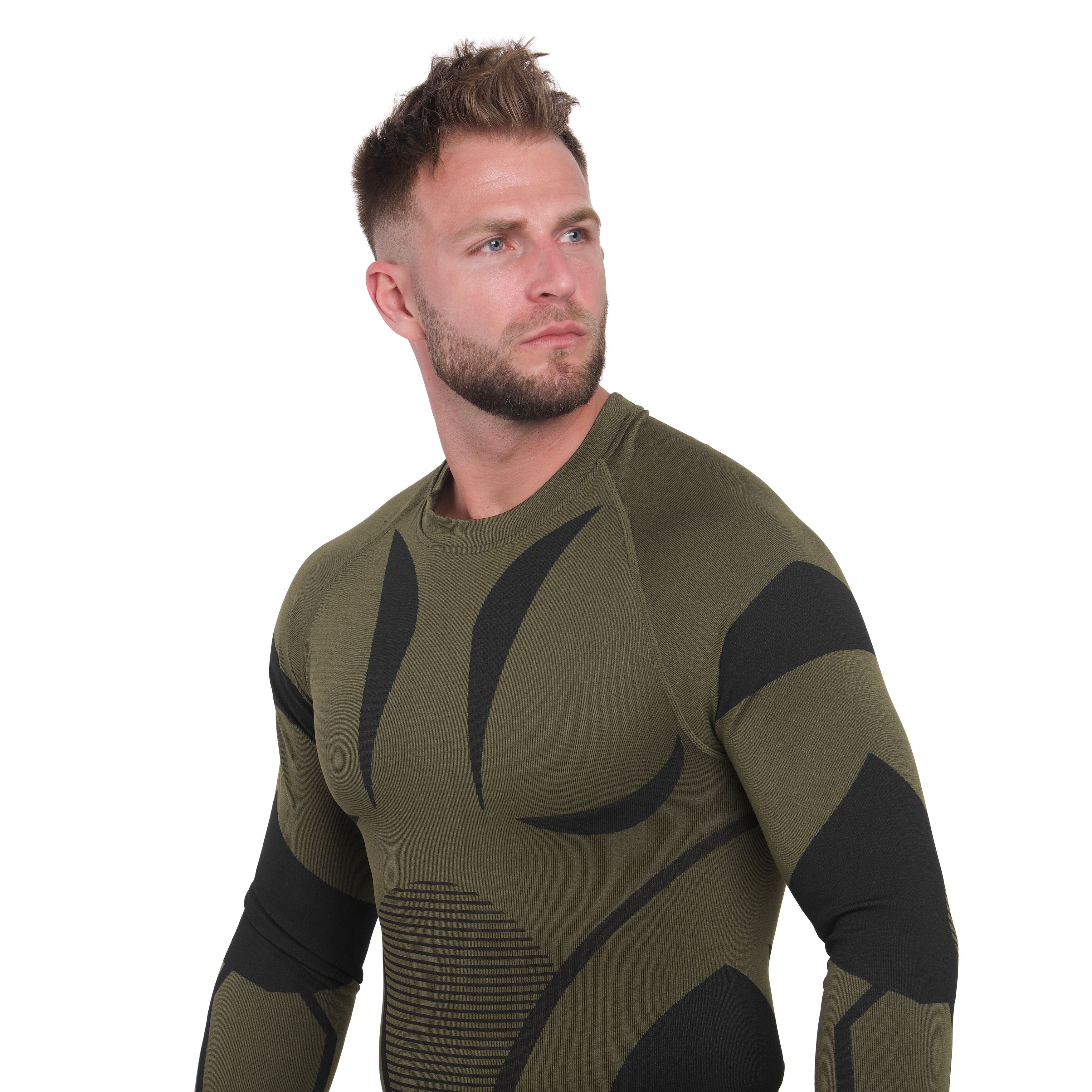 Термоактивна білизна Mil-Tec 4-Way Stretch Performance - Olive
