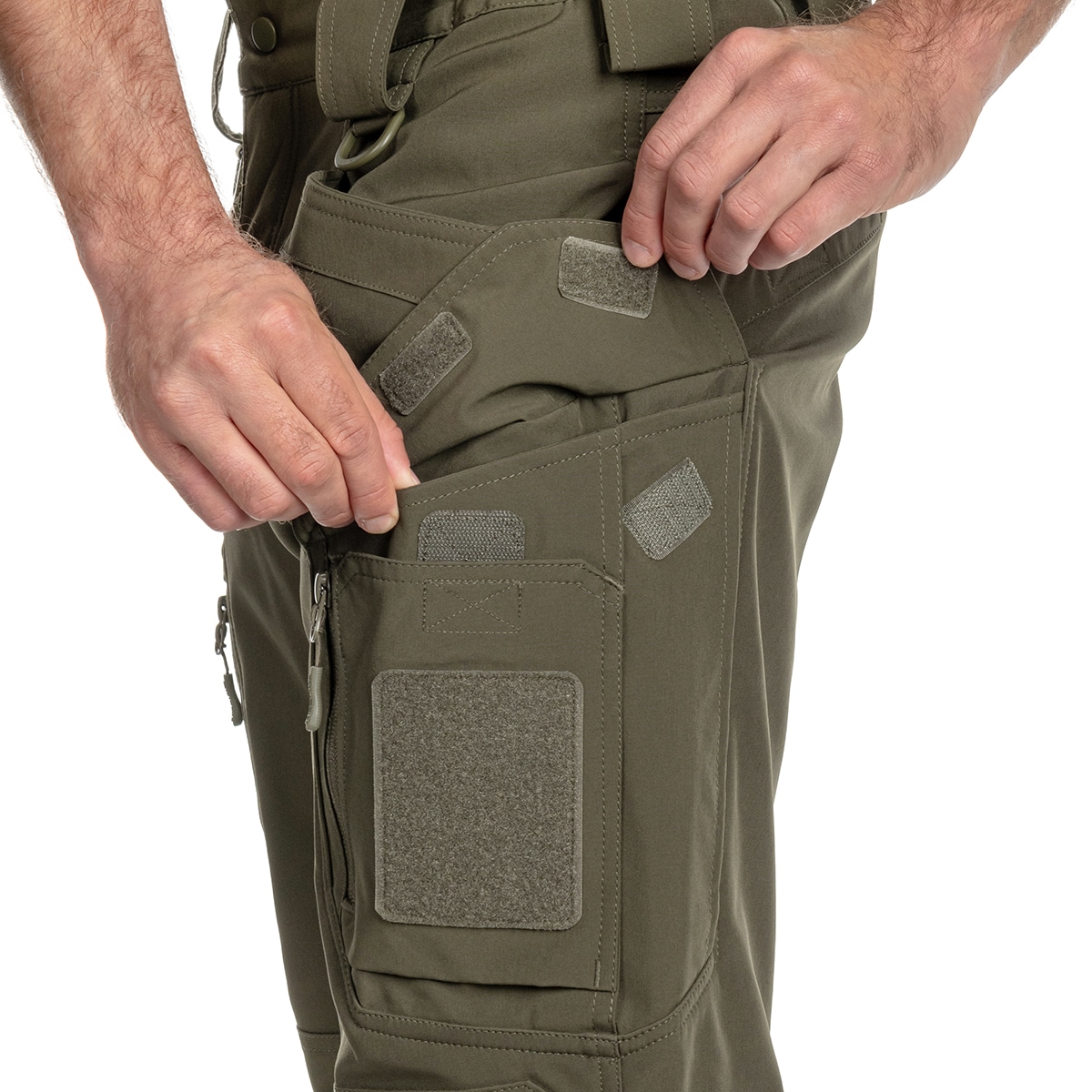 Штани Mil-Tec Softshell Assault Waterproof - Ranger Green