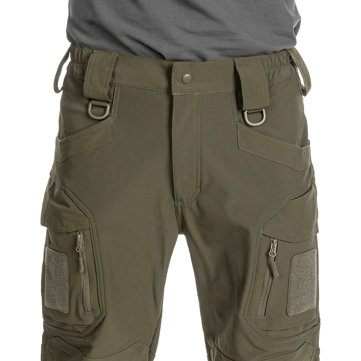 Штани Mil-Tec Softshell Assault Waterproof - Ranger Green