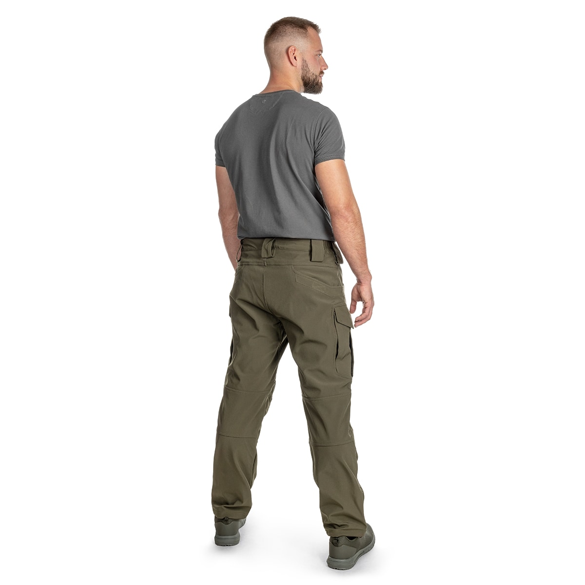 Штани Mil-Tec Softshell Assault Waterproof - Ranger Green