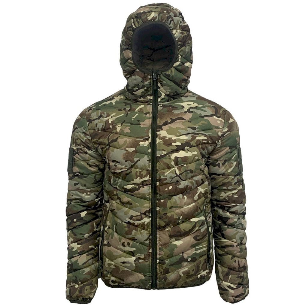 Куртка пухова двостороння Texar Reverse - Olive/Arid MC Camo