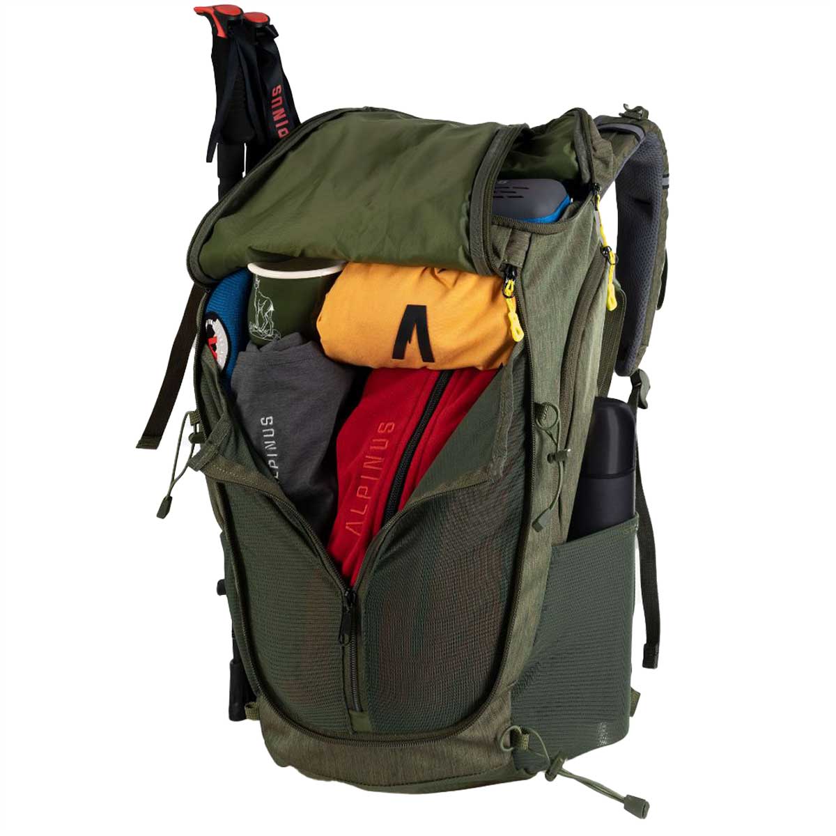 Рюкзак Alpinus Otway 40 л - Оливковий