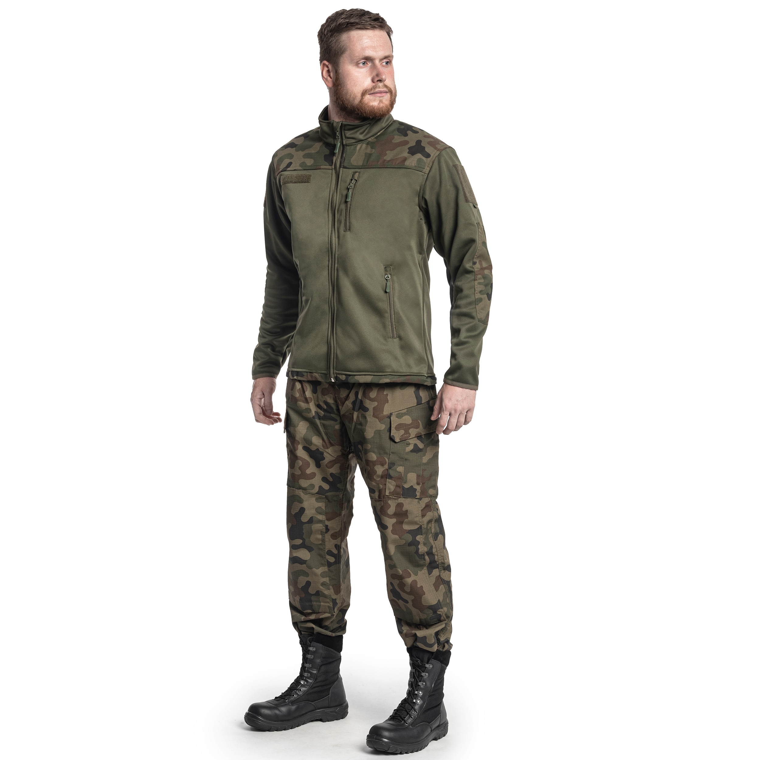 Куртка Maskpol Softshell SPM-01 - wz.93 Pantera PL Woodland