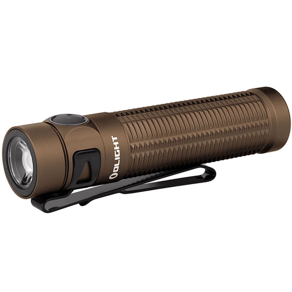 Акумуляторний ліхтарик Olight Baton 3 Pro Cool White Desert Tan - 1500 люменів