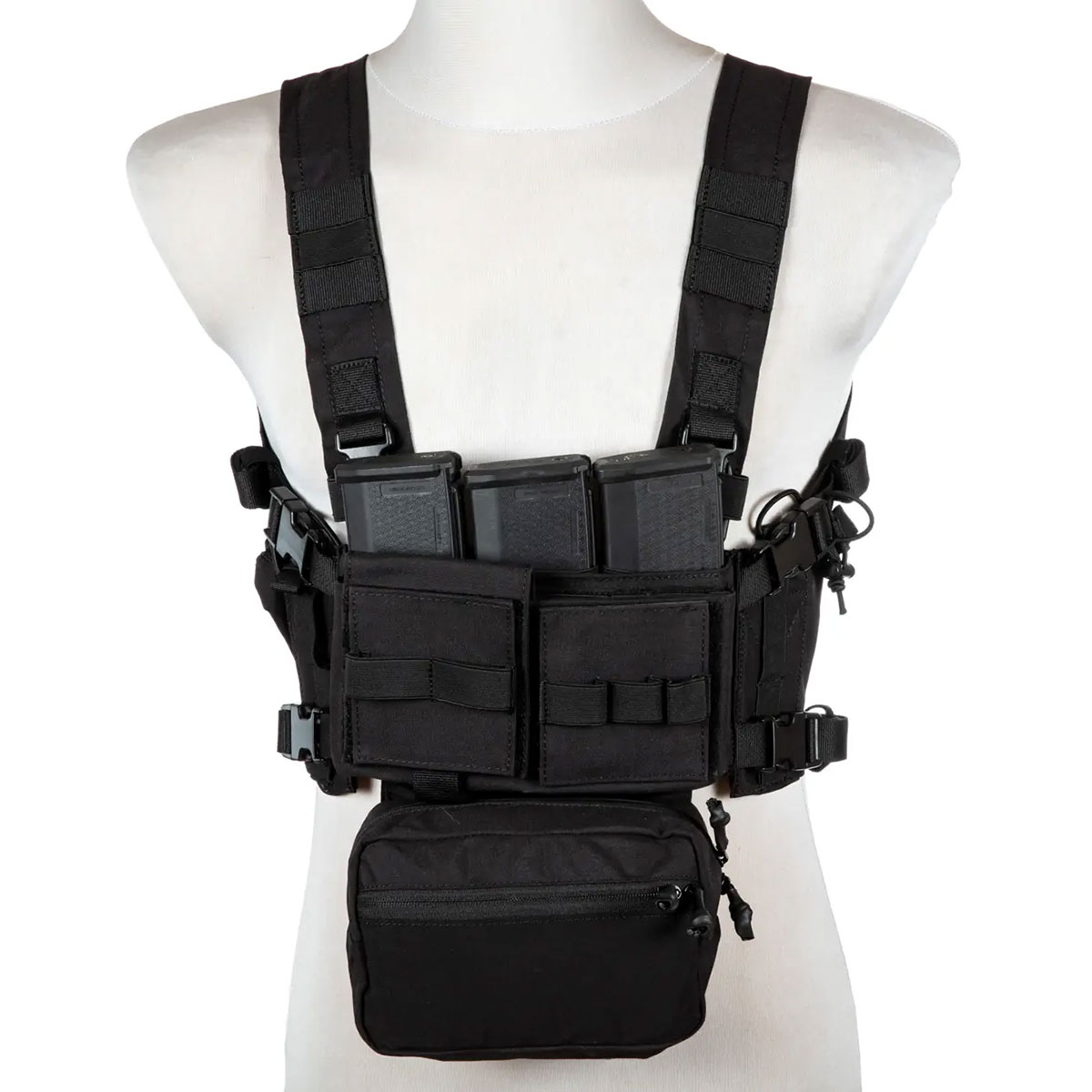 Ремінно-плечова система Primal Gear Chest Rig Mk4 - Black