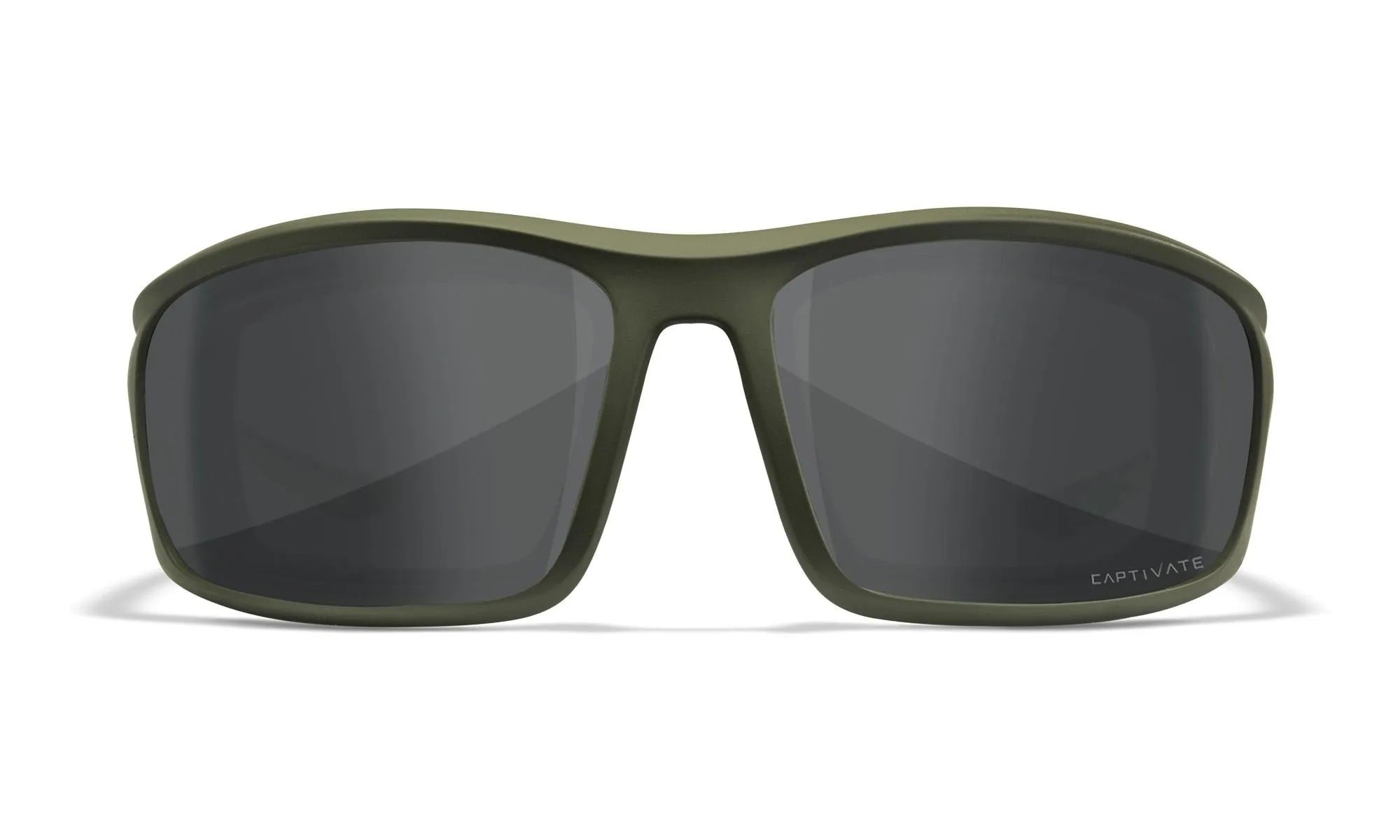 Тактичні окуляри Wiley X Grid - Captivate Polarized Grey/Matte Utility Green