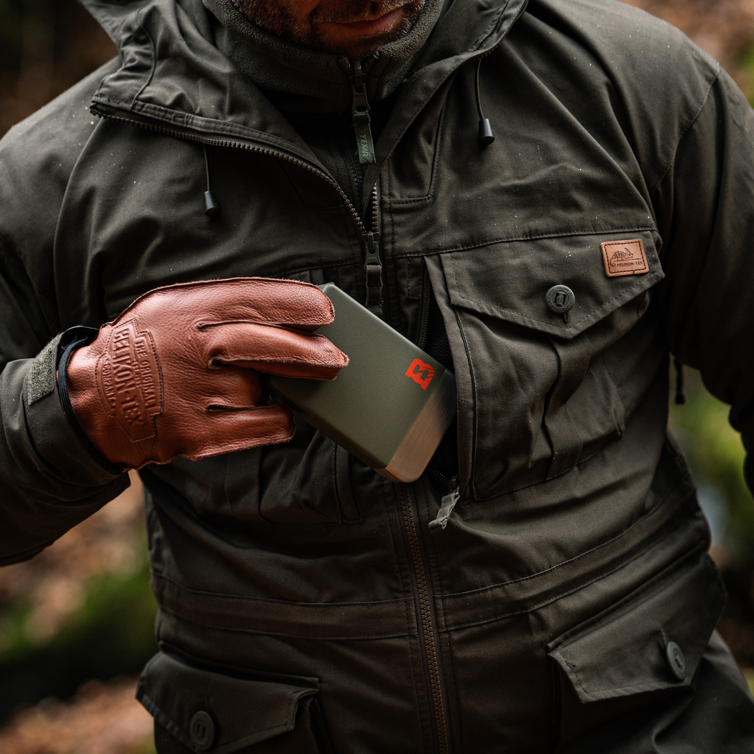 Фляга Badger Outdoor Hip Flask Jerry 266 мл - Olive