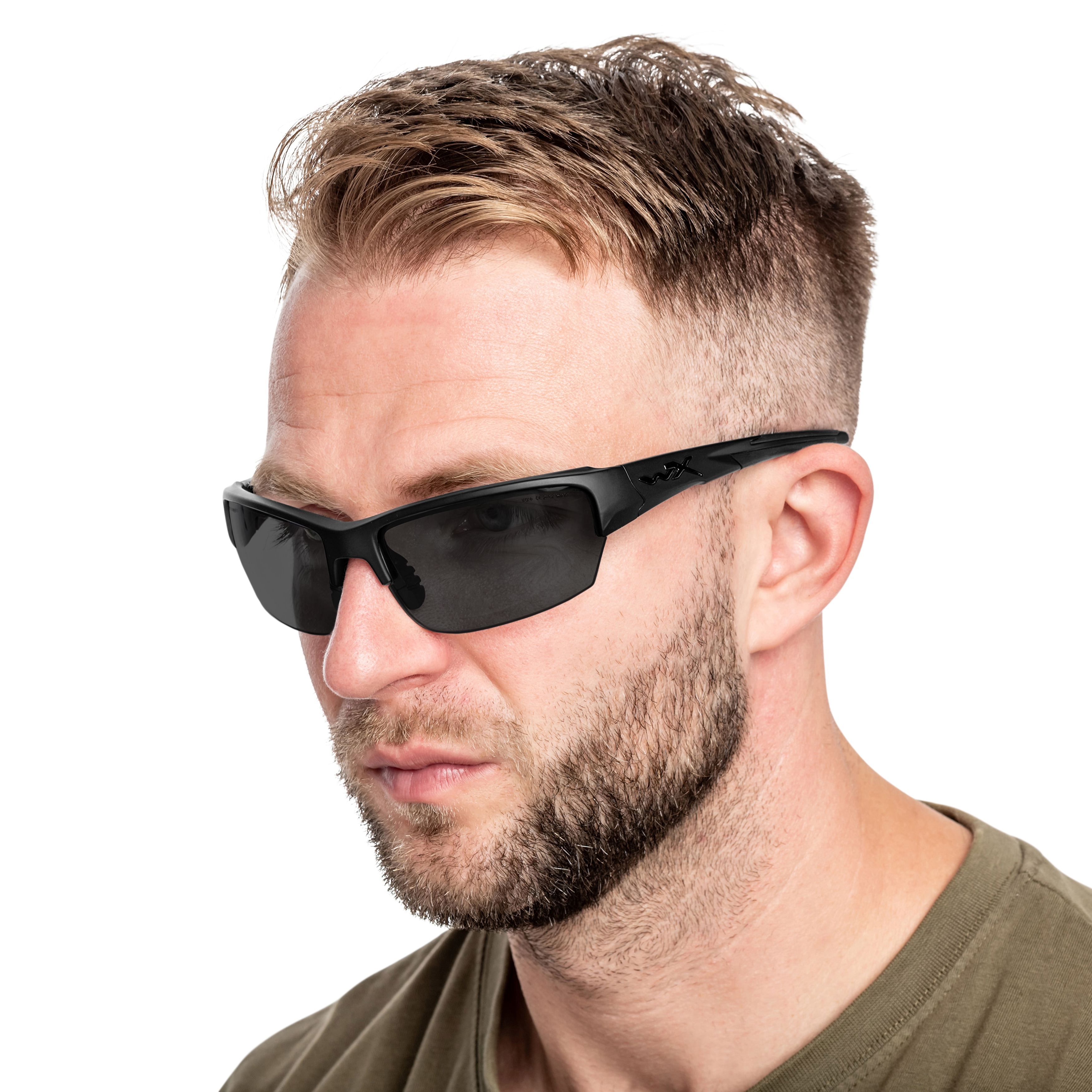 Тактичні окуляри Wiley X Saint Set 3in1 - Matte Black