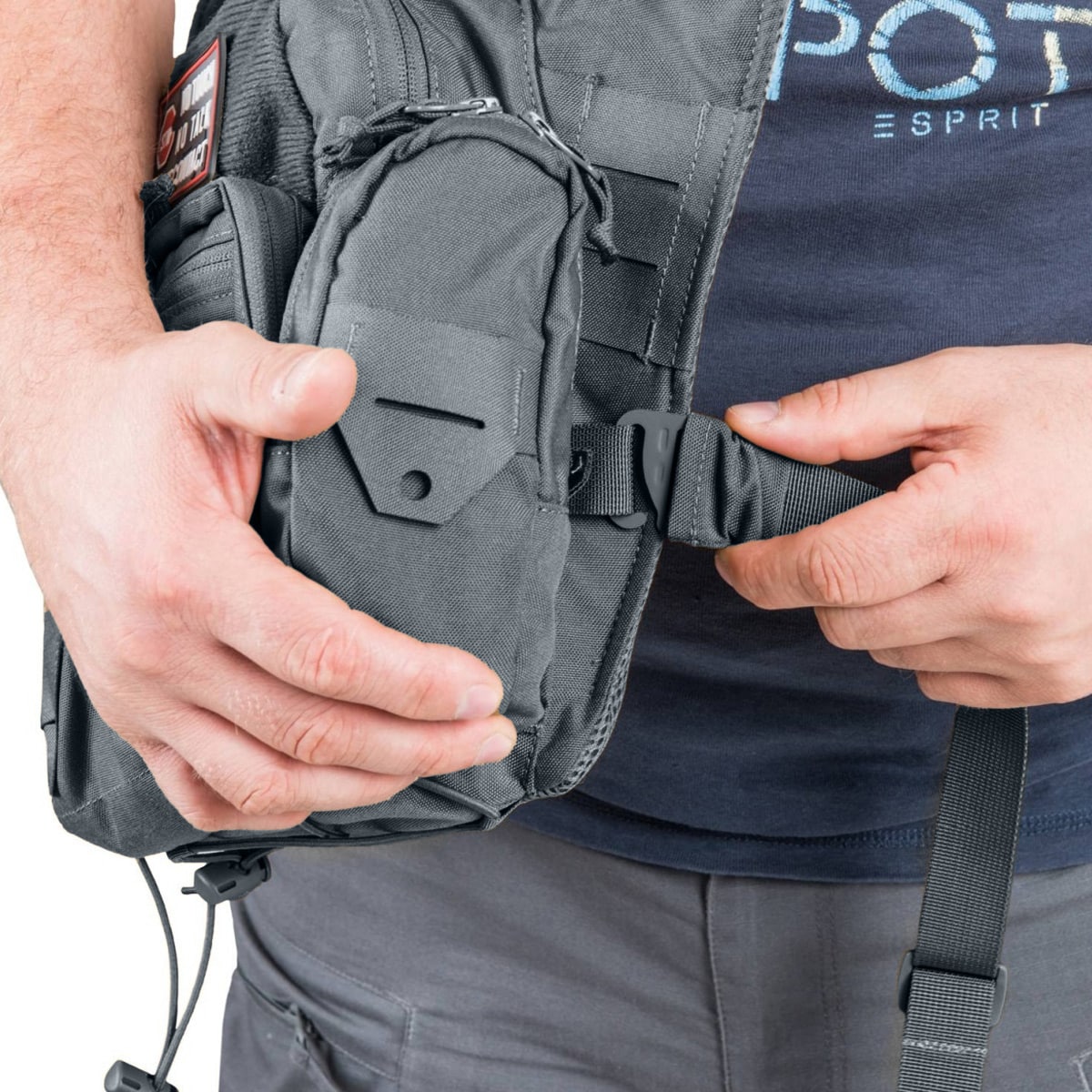 Сумка Helikon EDC Side Bag 11 л - Shadow Grey