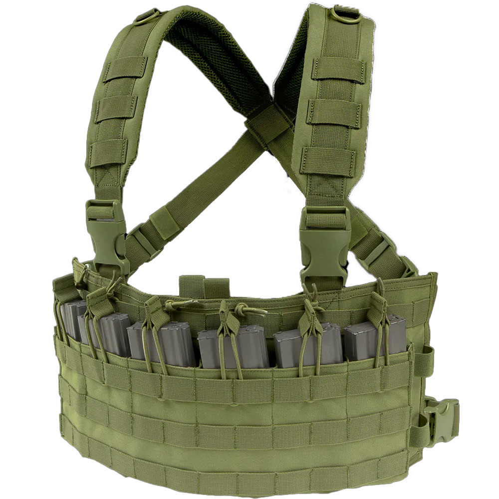 Ремінно-плечова система типу Chest Rig Condor Rapid Assault - Olive Drab