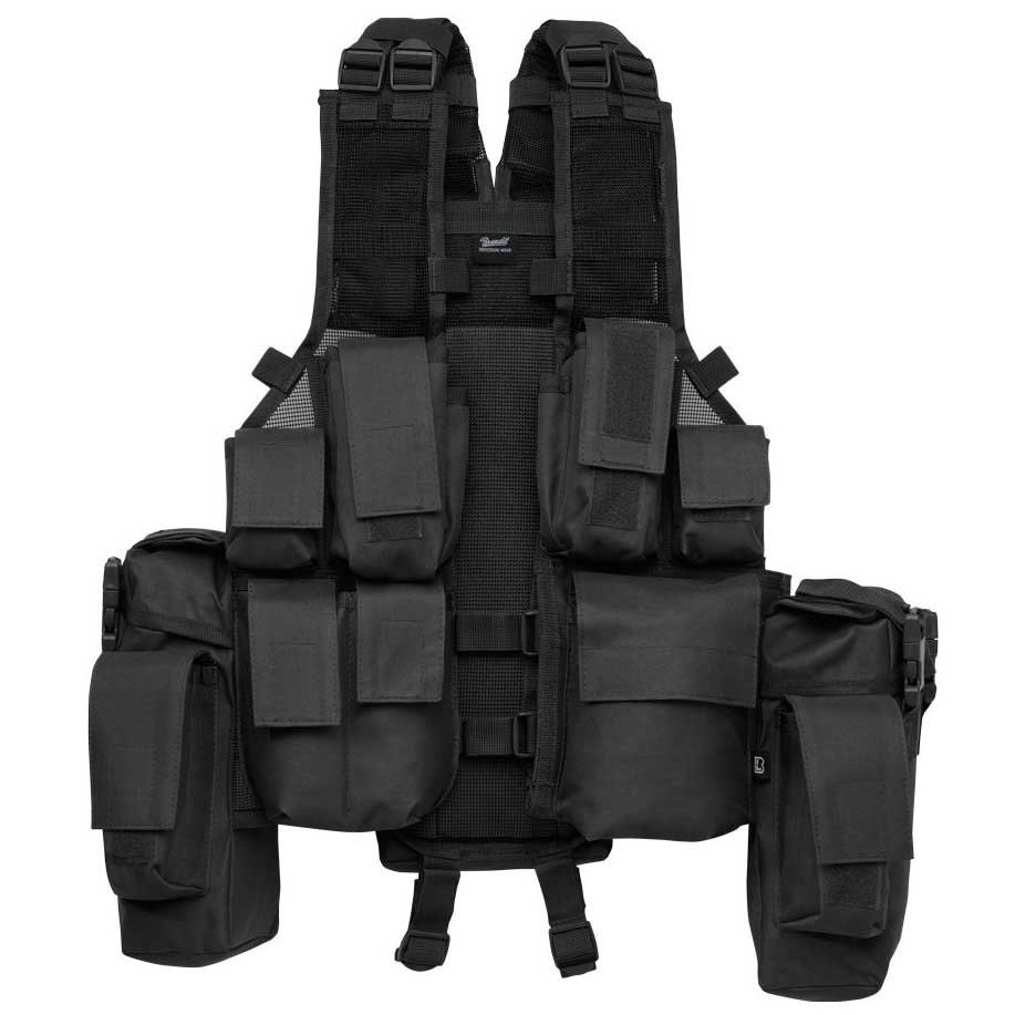 Ремінно-плечова система Brandit Tactical Vest - Black