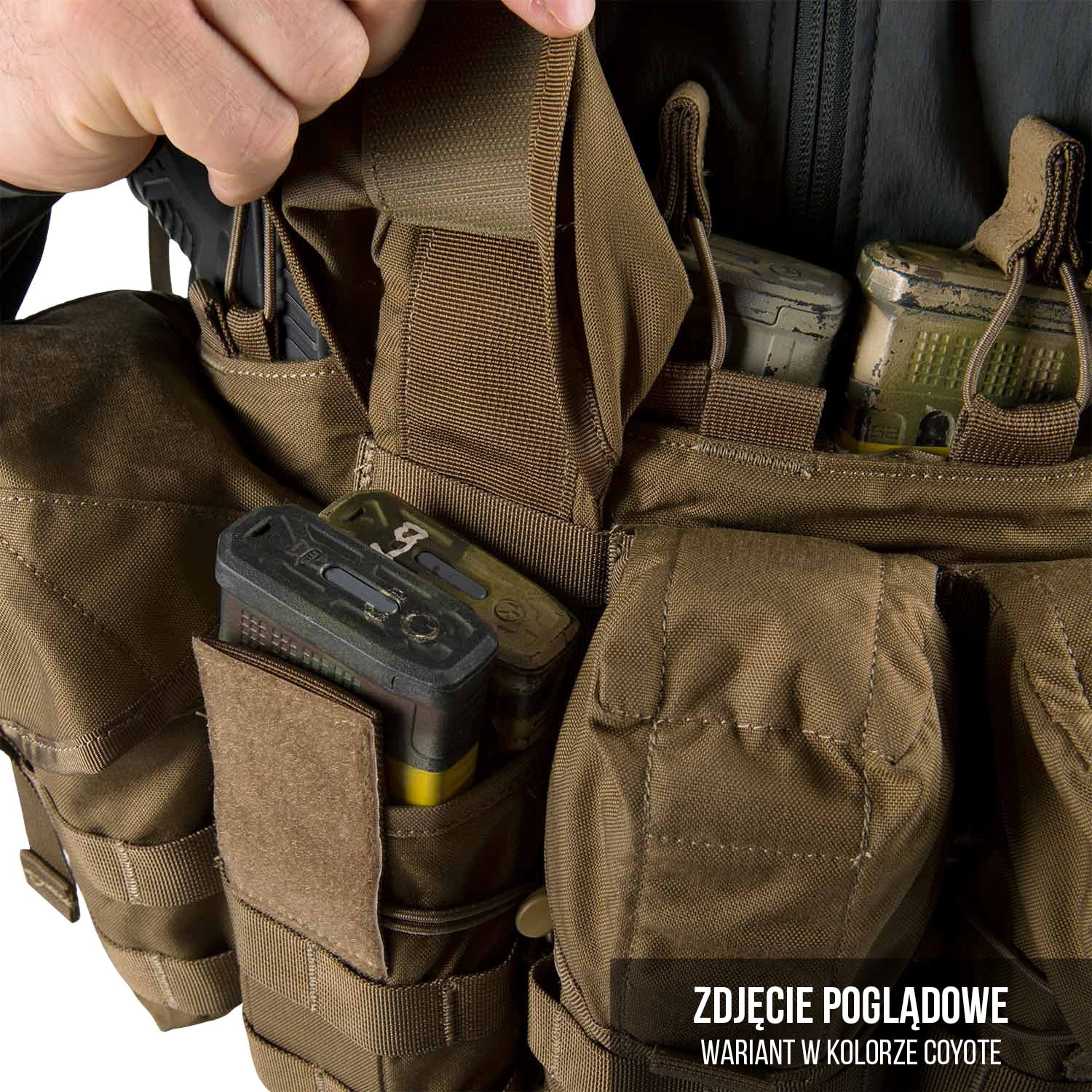 Ремінно-плечова система Helikon-Tex Guardian Chest Rig - Olive Green