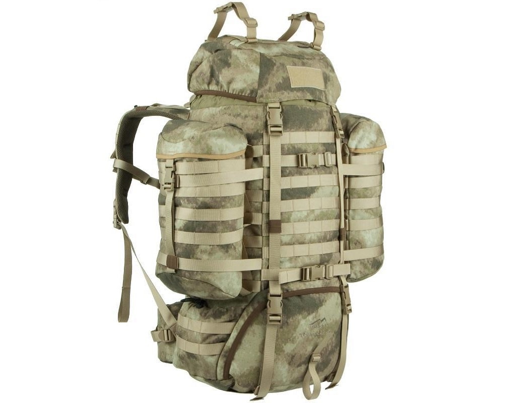 Бічний підсумок Raccoon Graphite для рюкзаків Wisport