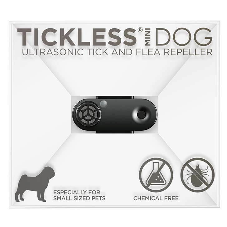 Ультразвуковий захист від кліщів TickLess Pet Mini - для тварин - Black