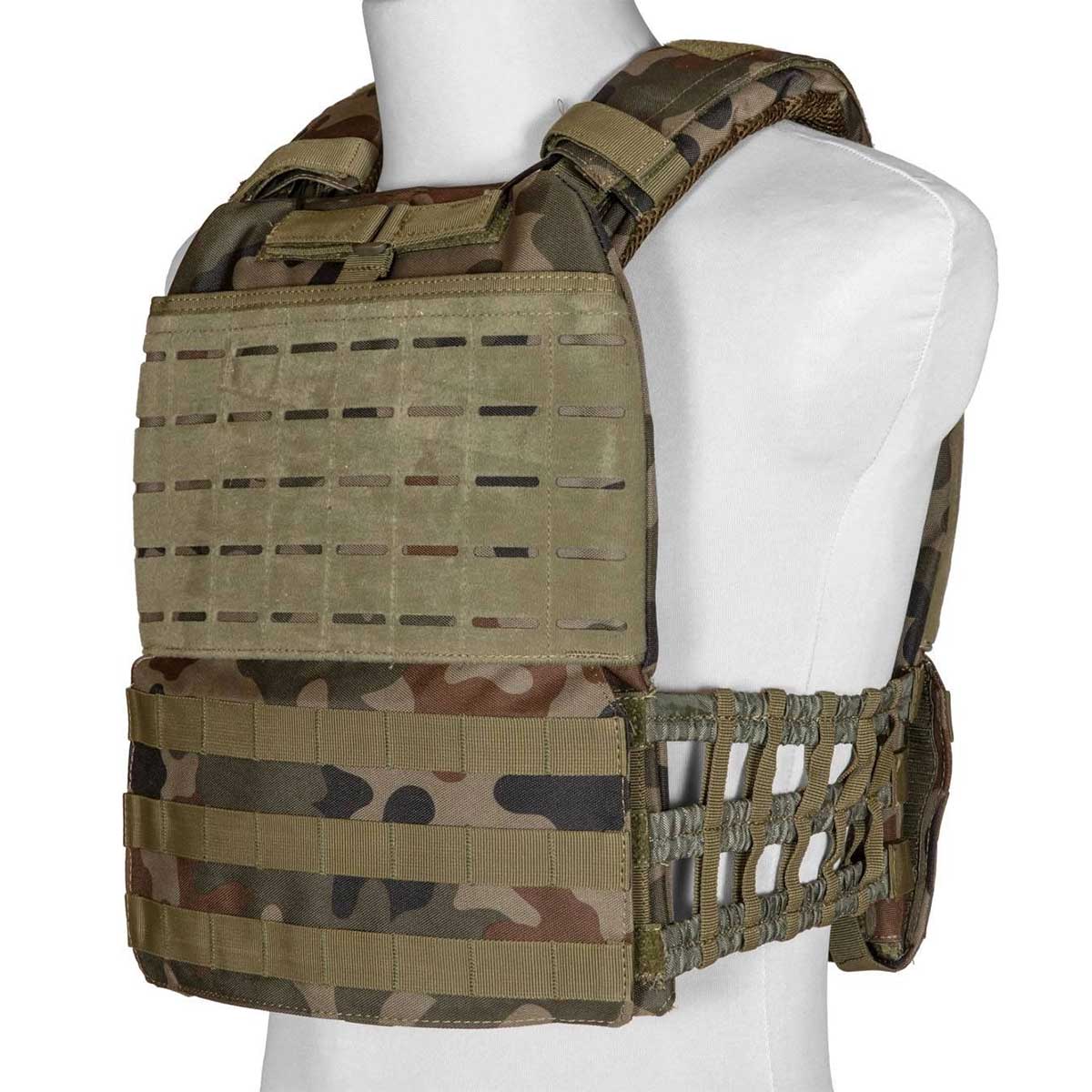 Плитоноска типу plate carrier laser cut - wz.93 Pantera PL Woodland