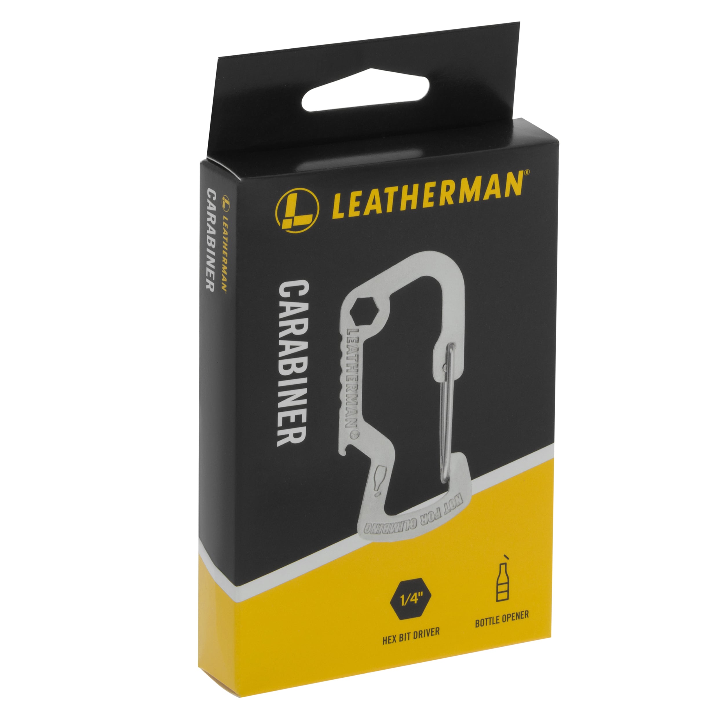 Карабін Leatherman з відкривачкою для пляшок