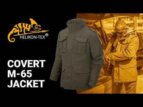 Куртка Helikon-Tex M65 Covert - Earth Brown/Black