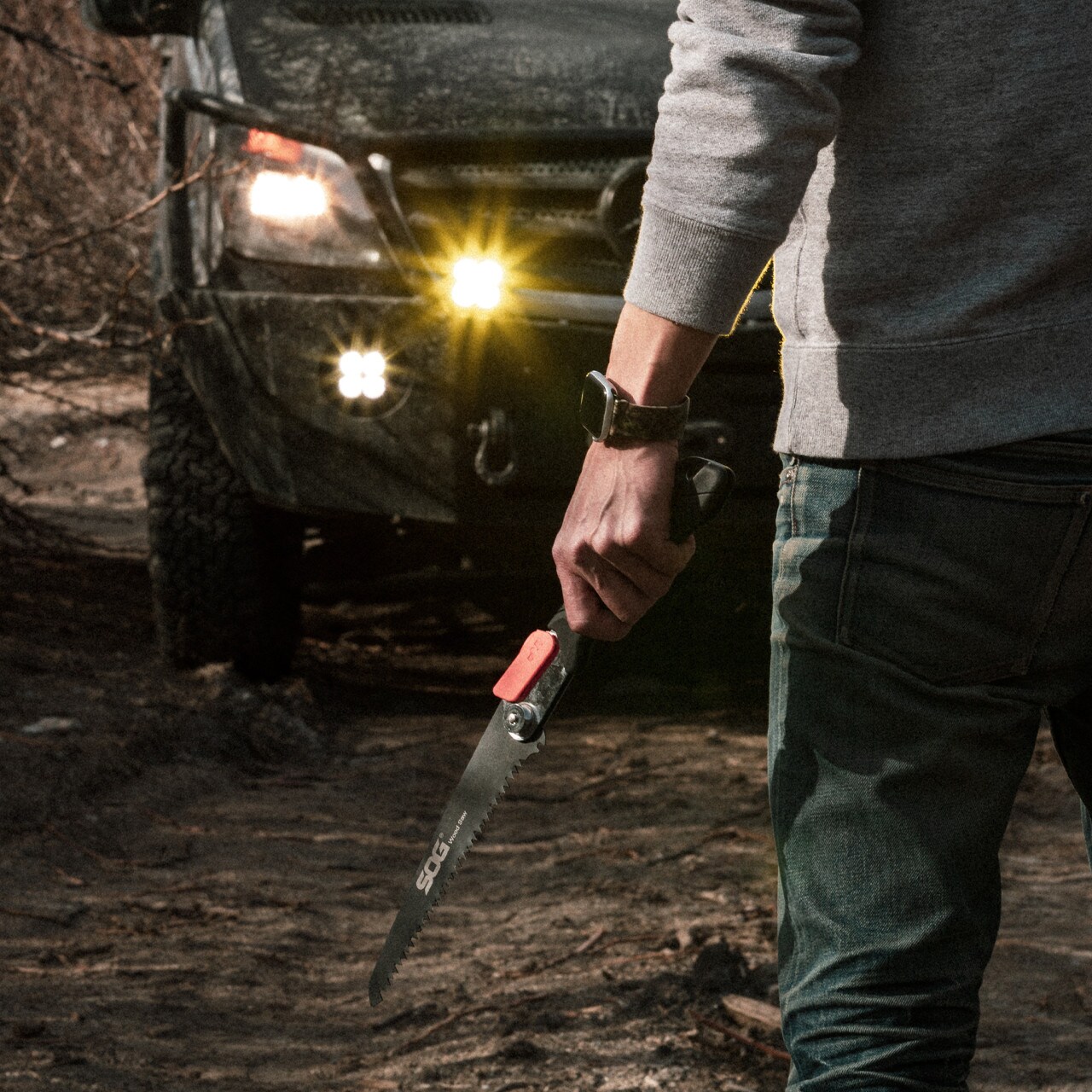 Складана пилка SOG Wood Saw