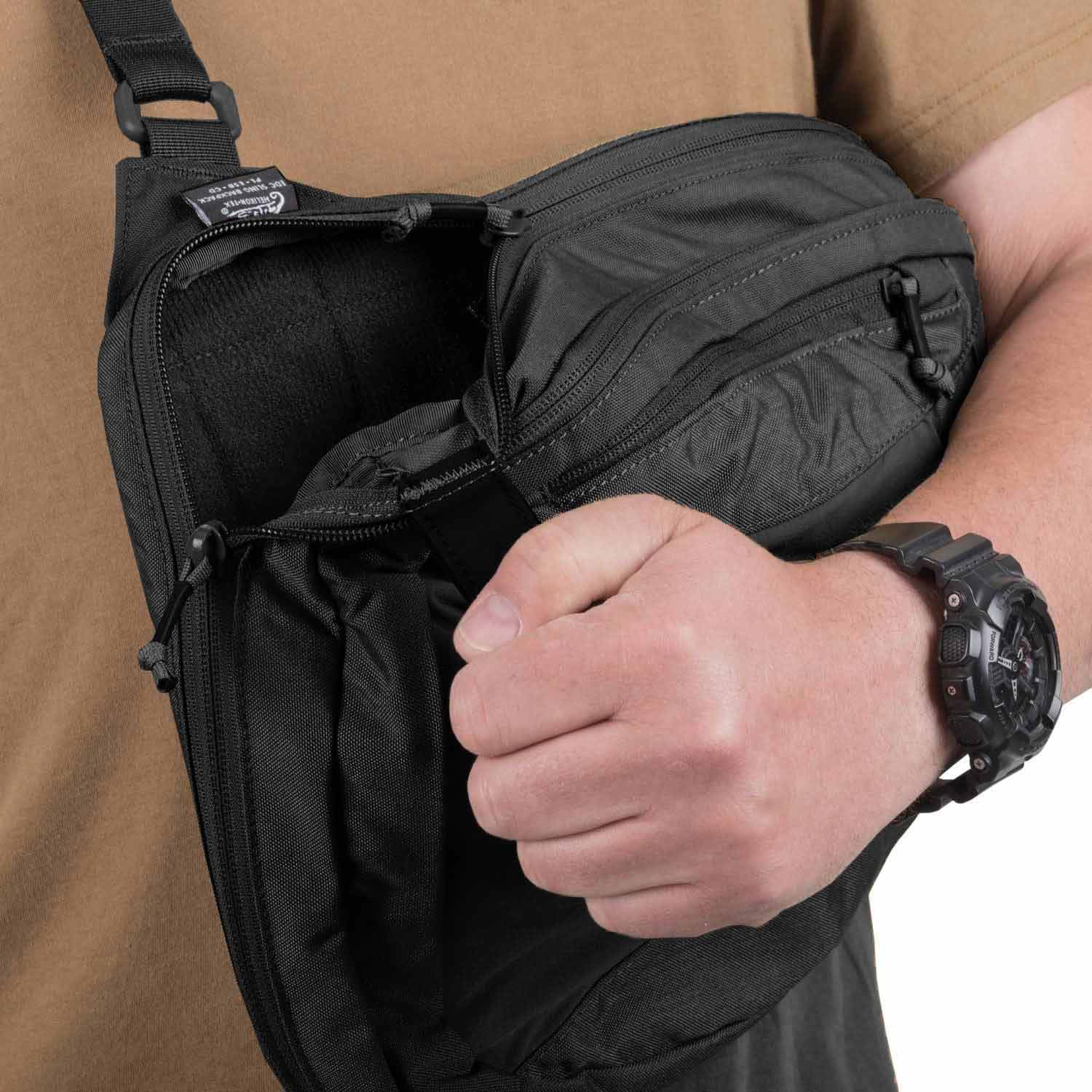 Рюкзак Helikon EDC Sling рюкзак 6,5 л - чорний