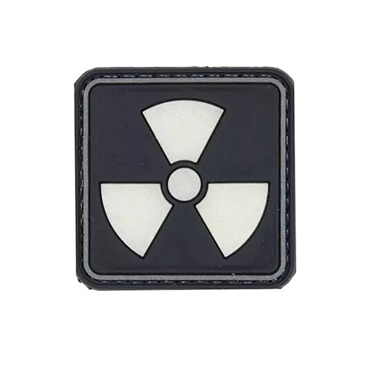 Пластир 3D H3 Radioactive Black, що світиться в темряві