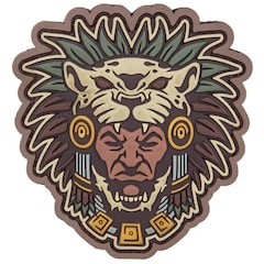Патч Mil Spec Monkey Aztec Warrior Head Multicam