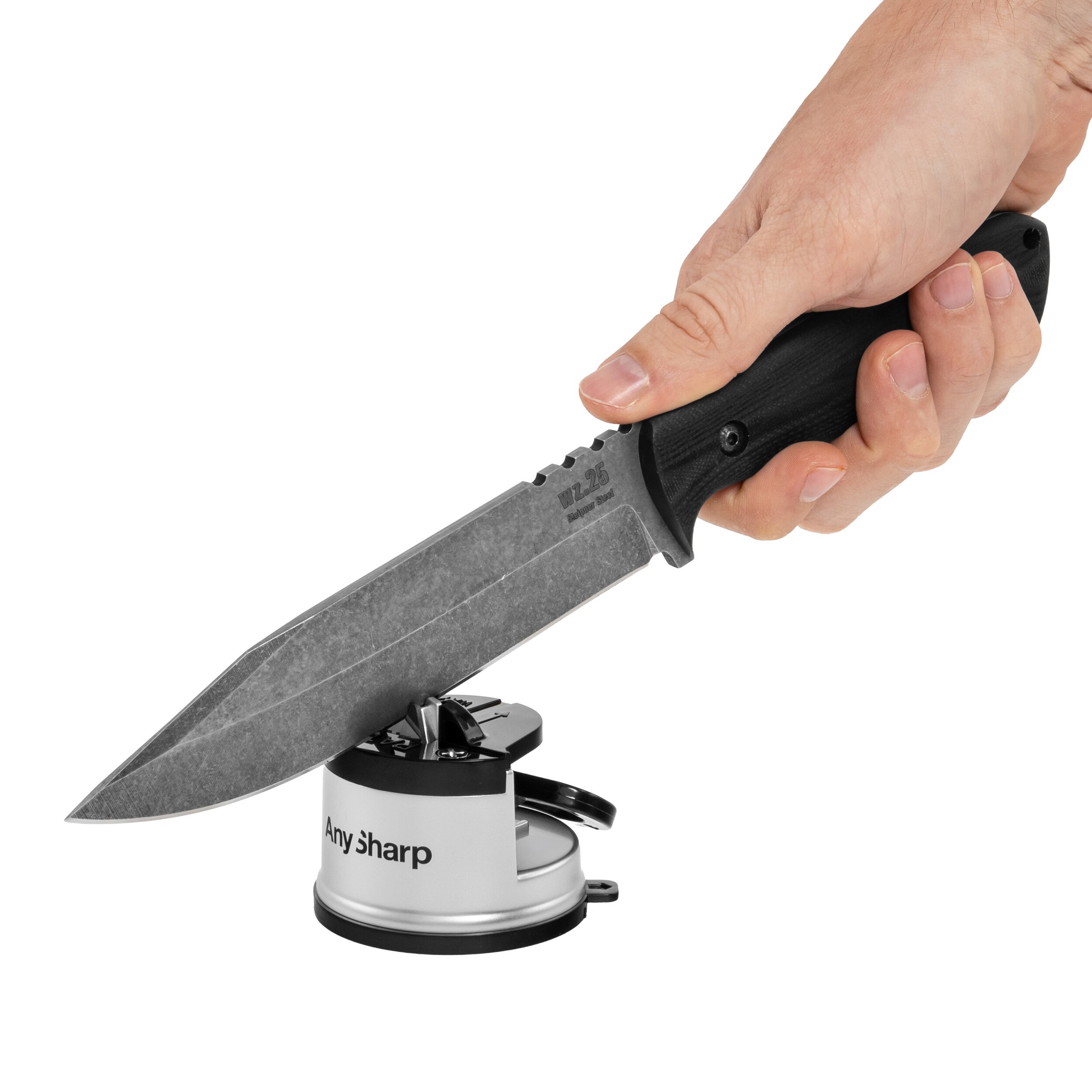 Точило AnySharp Classic Silver з ножицями