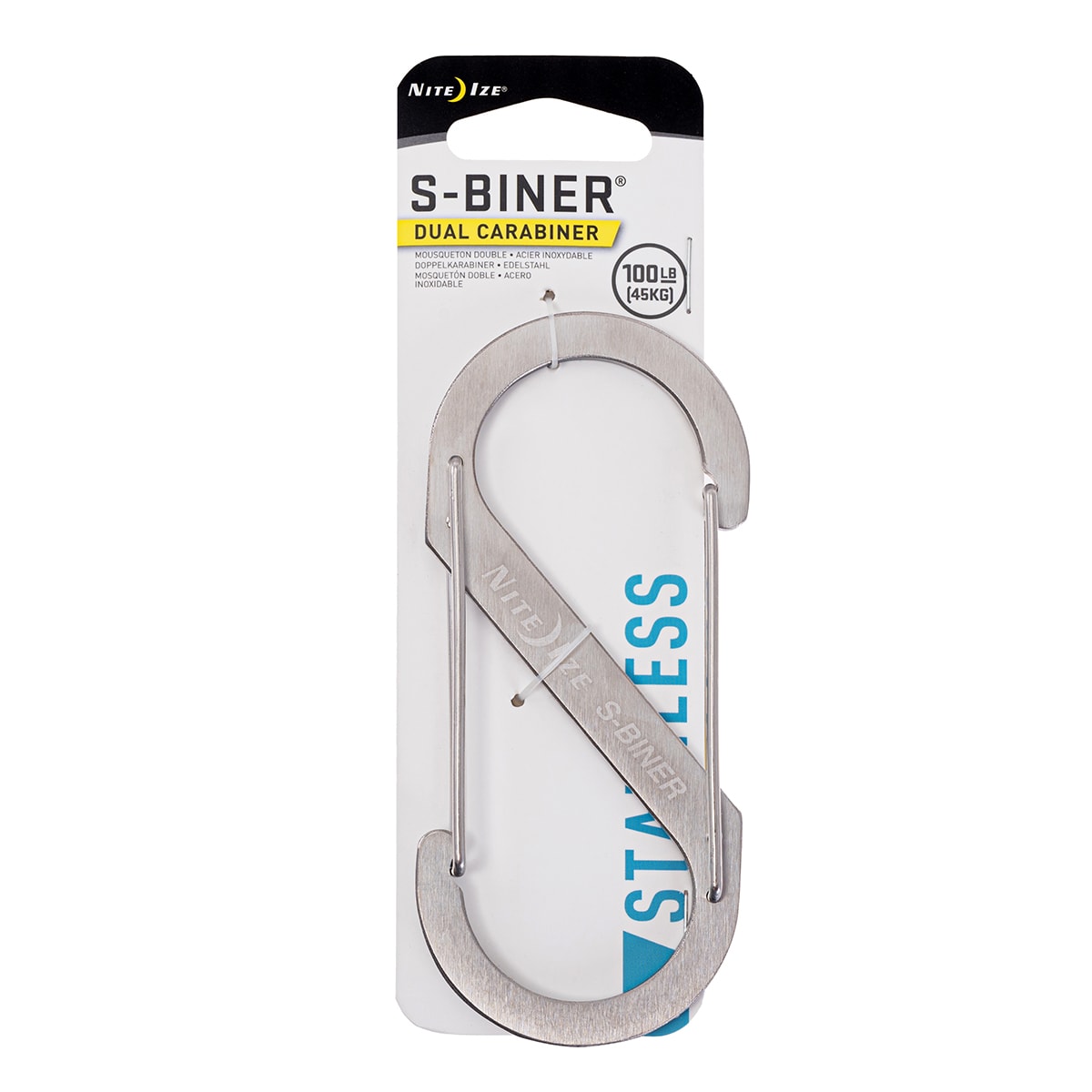 Гачок-фіксатор Nite Ize S-Biner 5 Steel