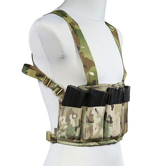 Низькопрофільний жилет Emerson Speed Chest Rig - Arid MC Camo